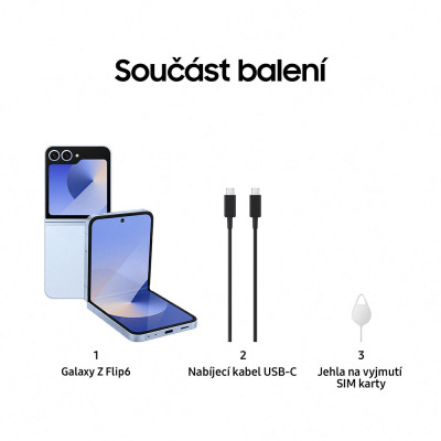 Samsung Galaxy Z Flip6 5G 256GB Blue