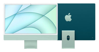 iMac 24" 4.5K, M1 8-CPU/7-GPU/8GB/256GB/CZ Green