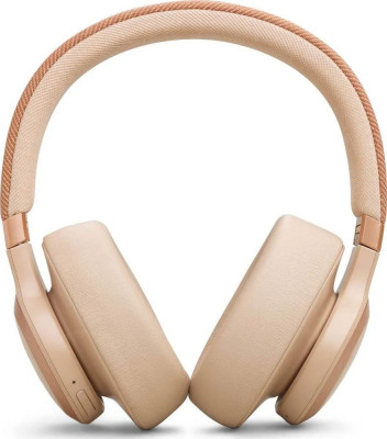 JBL Live 770NC bezdrátová stereo sluchátka, Sand