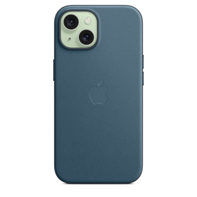iPhone 15 FineWoven Case MagSafe Pacific Blue