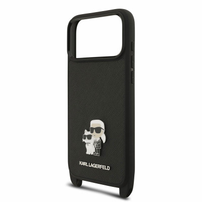 Karl Lagerfeld Saffiano Crossbody iPhone 18 Pro