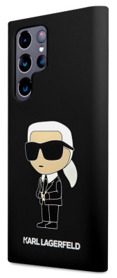 Karl Lagerfeld L. Silicon Ikonik Samsung S23U,Blac