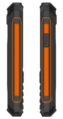 EVOLVEO StrongPhone Z6 Černo-oranžový