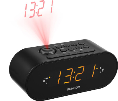 SENCOR SRC 3100 B Radiobudík s projekcí