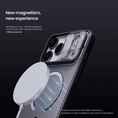 Nillkin CamShield PRO Mag. iPhone 17 Pro Max Clear