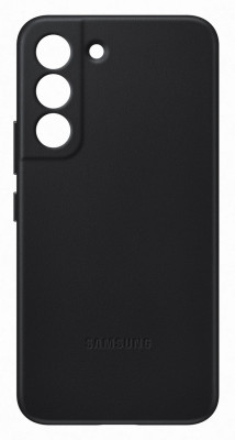 Samsung Leather Cover S22, Black