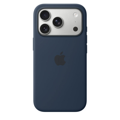 iPhone 17 Pro Silicone Case with MagSafe Midnight