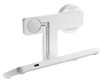 FIXED MagPowerstation s bezdrátovým nabíjením,Whit