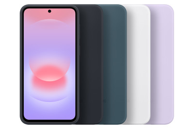 Samsung Silicone Case Galaxy A37, Light Gray