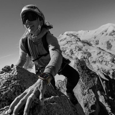 Apple Watch Ultra 2 Cell 49mm Titan,B/BlcTrail,S/M