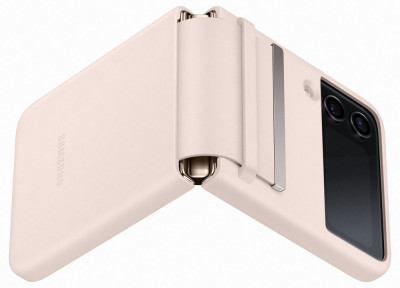 Samsung EF-VF721LP Flap Leather Cover Flip4, Peach