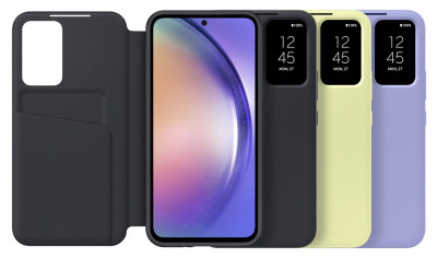 Samsung Smart View Wallet Case Galaxy A54 5G, Lime