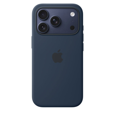 iPhone 17 Pro Silicone Case with MagSafe Midnight