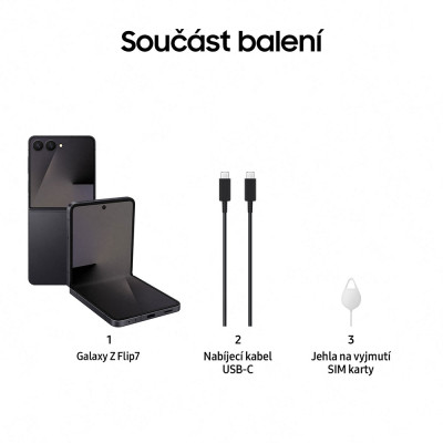 Samsung Galaxy Z Flip7 5G 512GB Jetblack