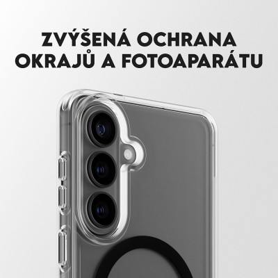 PanzerGlass CARE Galaxy S26+ čirý/černý Kicksta Qi