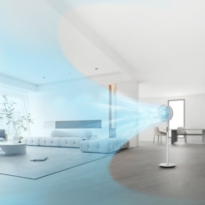 Stojanový ventilátor Midea MFS352RDDW (white)