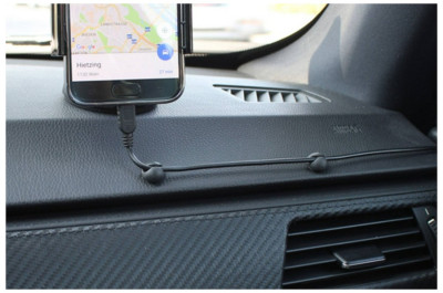 FIXED Kabelový organizér Candy Small Beans, White