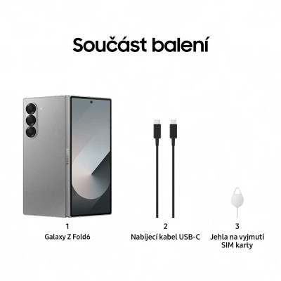Samsung Galaxy Z Fold6 5G 256GB Silver
