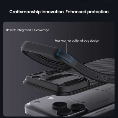 Nillkin CamShield PRO Mag. iPhone 17 Pro Max Black