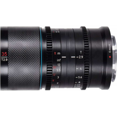 SIRUI Saturn 35mm T2.9 1.6x Z Mount Blue Flare