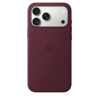 iPhone 18 Pro Max Silicone Case MagSafe Burgundy