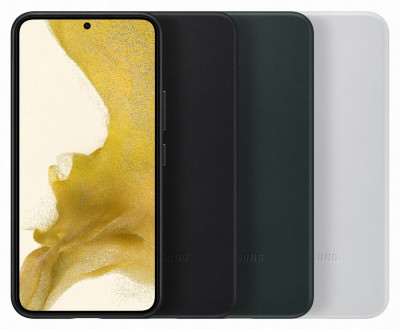 Samsung Leather Cover S22, Gray