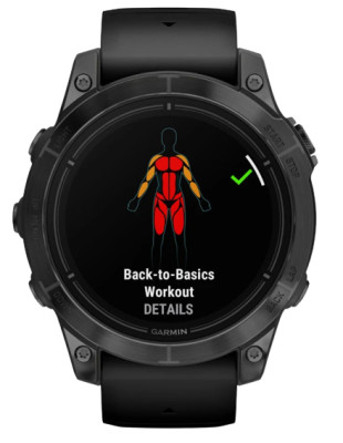 Garmin epix Pro Glass, 47mm, Gray/Black Band