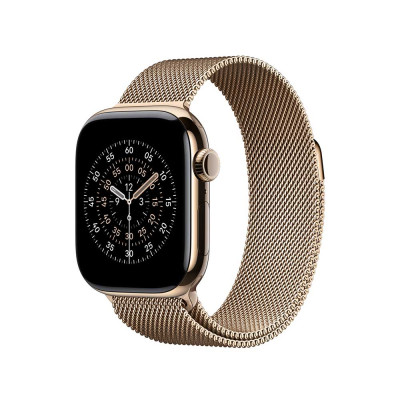 Apple 46mm Gold Milanese Loop - M/L