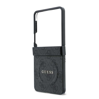 Guess 4G Ring Magsafe kryt Galaxy Z Flip 8 Black