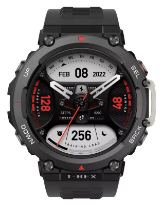 Amazfit T-Rex 2 chytré hodinky, Ember Black