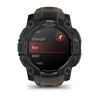 Garmin Instinct 3 – 50 mm, AMOLED, Černá/Charcoal