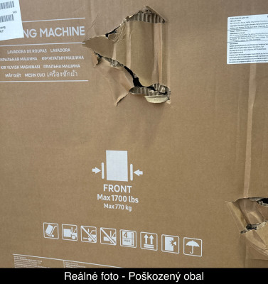 Parní pračka Samsung WW90FG3M05AWLF