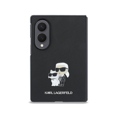 Karl Lagerfeld Saffiano K+CH Galaxy Z Fold 8 Black