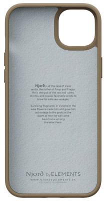 Njord Comfort+ Case iPhone 14 Plus, Camel