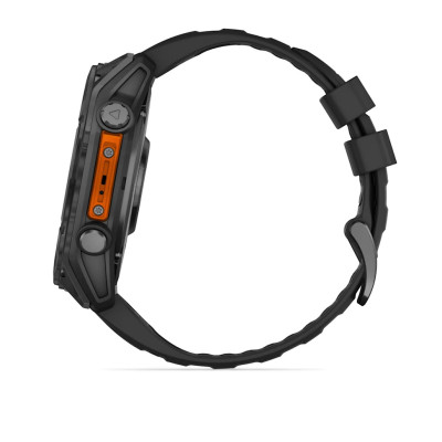Garmin fenix 8 51mm,AMOLED,Glass,SlGr Steel/Blc SB