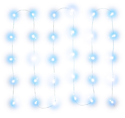 RETLUX světelný řetěz Nano 30LED AA CW TM