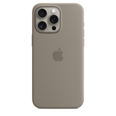 iPhone 15 Pro Max Silicone Case MagSafe Clay