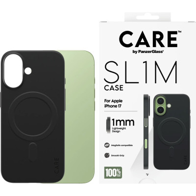 PanzerGlass CARE SL1M MagSafe Apple iPhone 17 čern