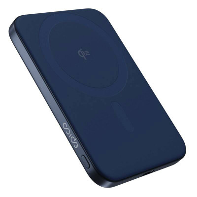 Epico Qi2 5000mAh Mag+ powerbanka EM51 - modrá