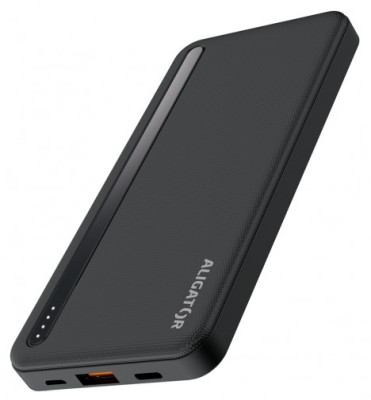 Aligator Powerbanka PBAL1050BK, 10 000mAh PD 20W