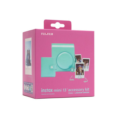 Fujifilm Instax Mini 13 Acc Kit Lagoon Green
