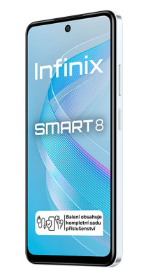 Infinix Smart 8 64+3GB Galaxy White