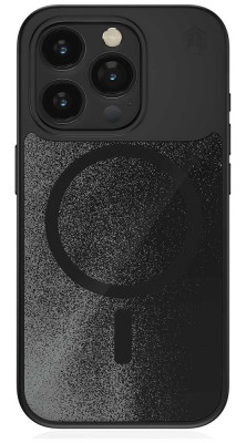 STM Relax Sand Magsafe Case iPhone 15 Pro, Black