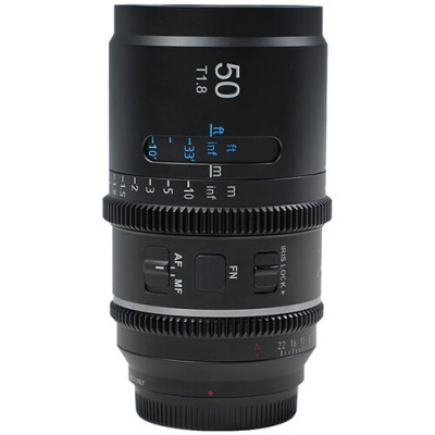 SIRUI Astra 50mm T1.8 1.33X E Mount, Blue Flare
