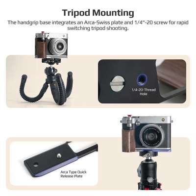 FREEWELL Fuji GFX 100RF L Bracket (Black)