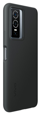 Vivo Y76 5G Silicone Cover, Black