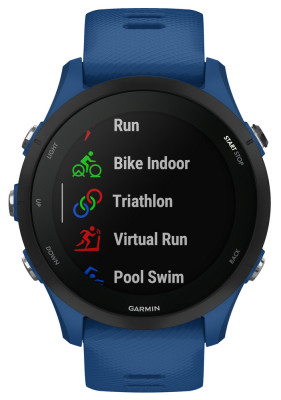 Garmin Forerunner 255, Tidal Blue