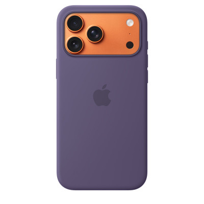 iPhone 17 Pro Max Silicone Case MagSafe Purple Fog