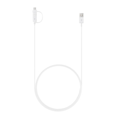 Samsung data kabel 2in1 z USB-A na microUSB/USB-C