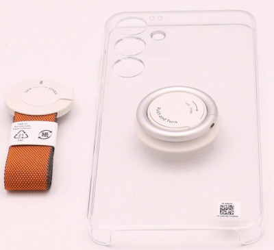 S24+ Průhledný kryt s odnímatelným úchytem na přís